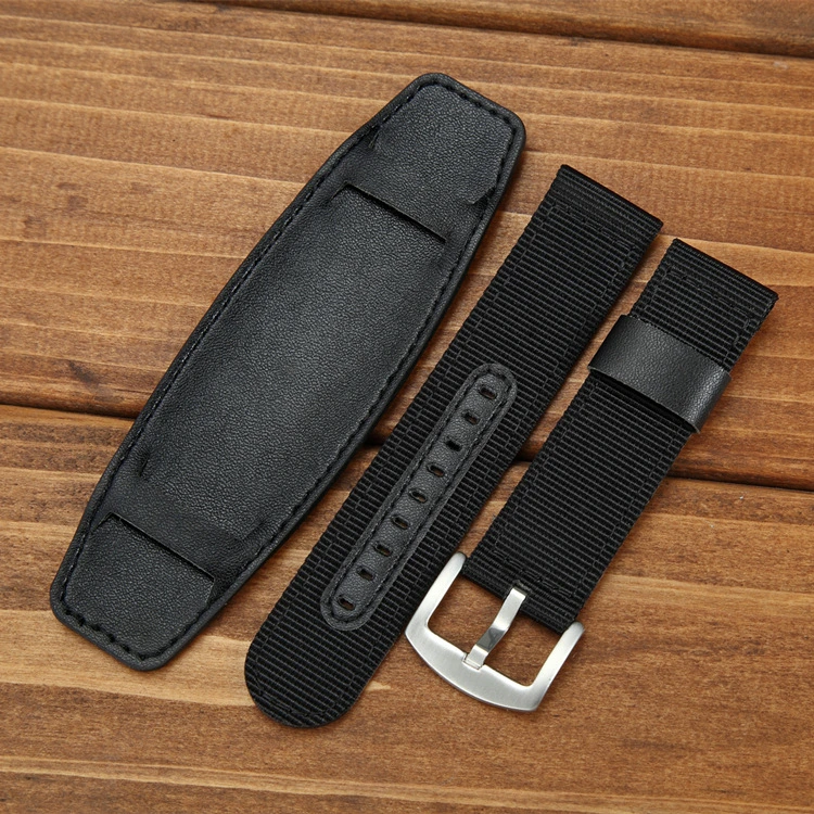 Factory Wholesale Sport Watch Band Cool Casual Military Watch Leather Watch Strap