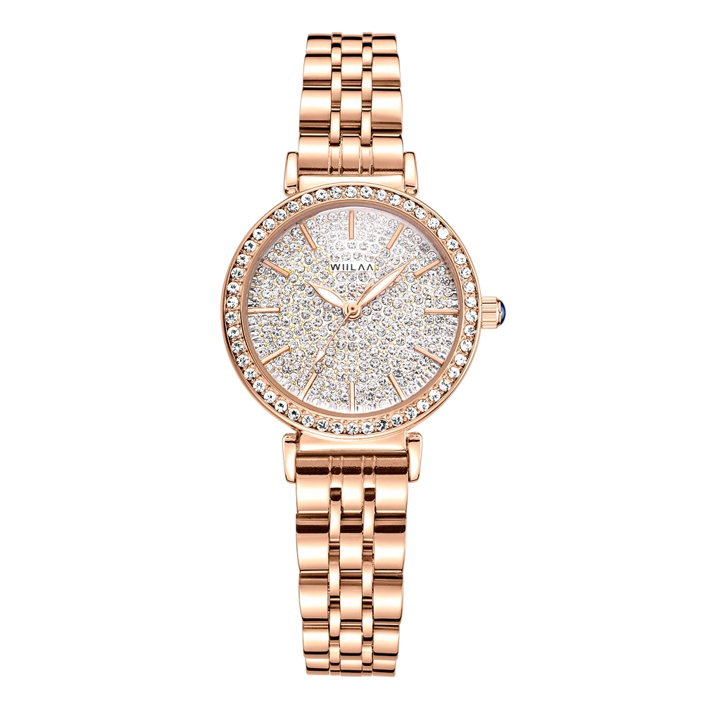 Hot Sale High Quality Alloy Quartz Watch Women Wrist Diamond Watches